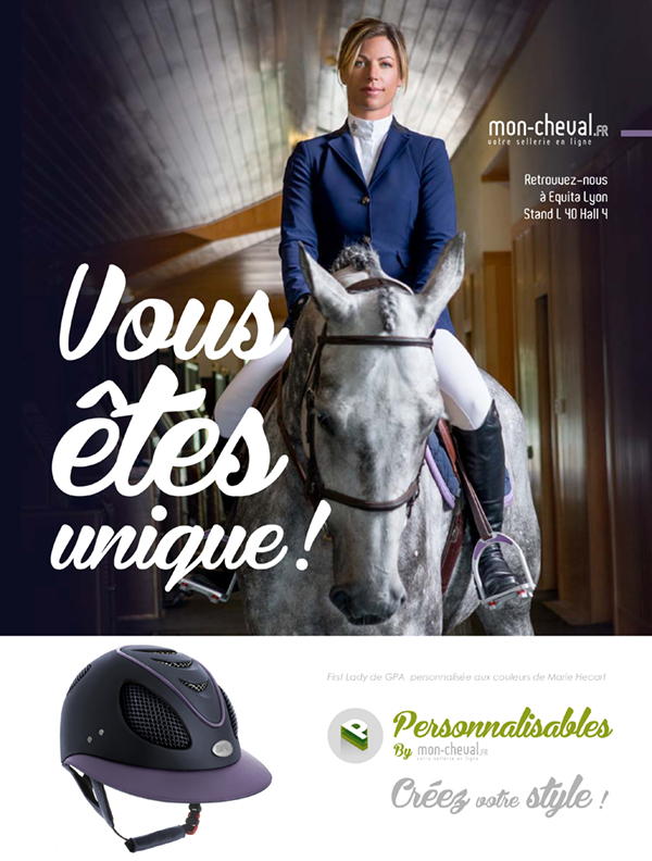 Marie Hécart et sa First Lady GPA Personnalisable Mon Cheval